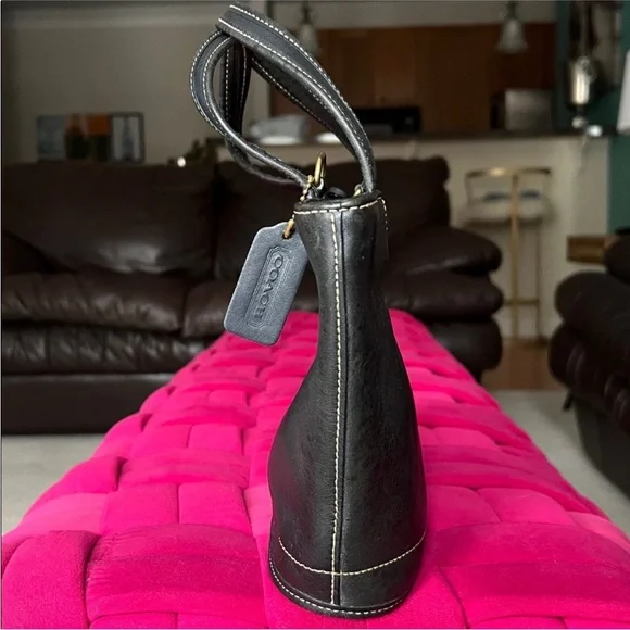 Vintage Coach Bleecker Mini Tote aka the Bleecker Small Basket Bag, #9301 - Picture 5 of 13